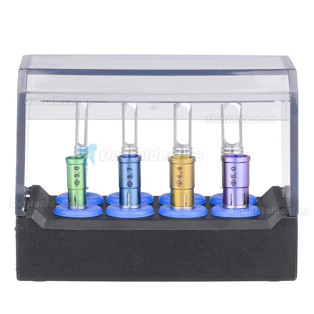 Kit Colector de Hueso Dental con Fresas Trepanadoras para Implantes